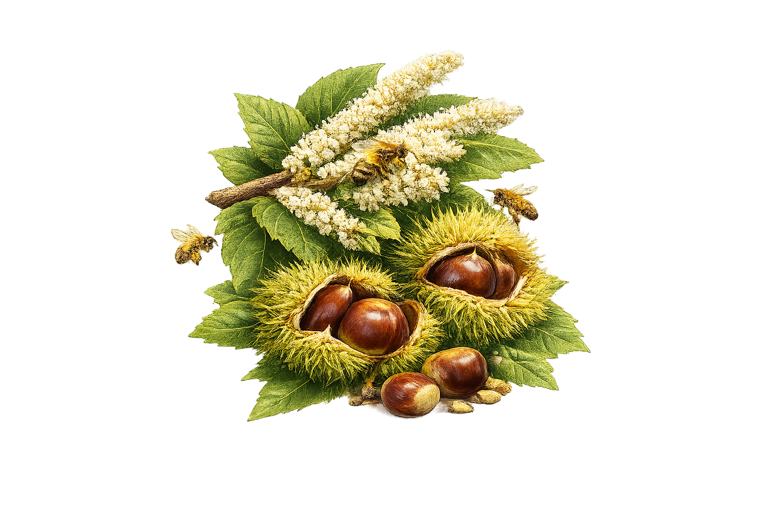 Kestane Florası